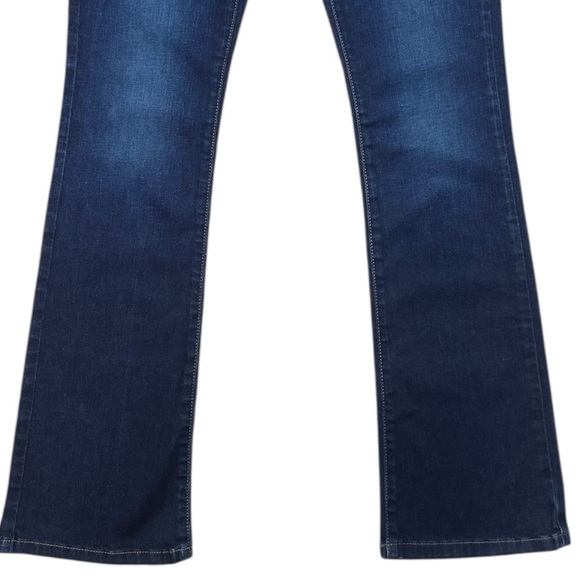 Women’s Y2k ORIGINAL Guess Jeans Dark Wash Daredevil Boot Size 26 EUC No holes - Picture 11 of 16